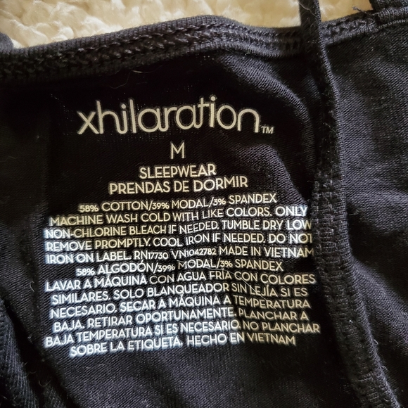 xhiliration strappy vneck bodysuit - Picture 2 of 3